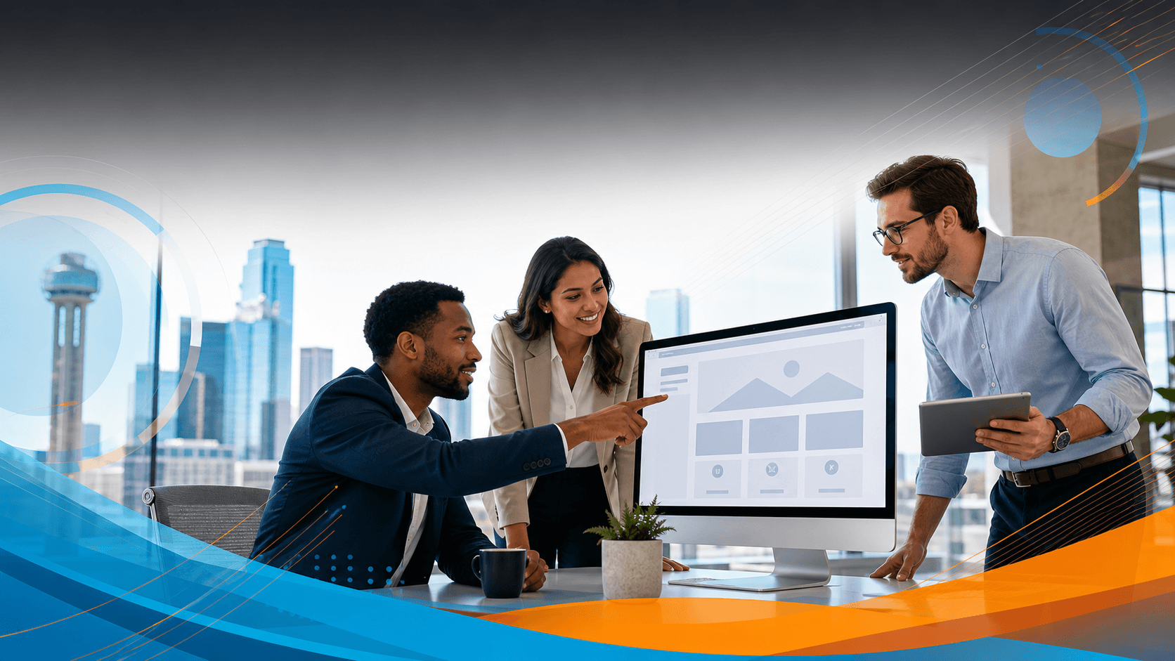 Question-Based Dallas Web Design That Guides Visitors